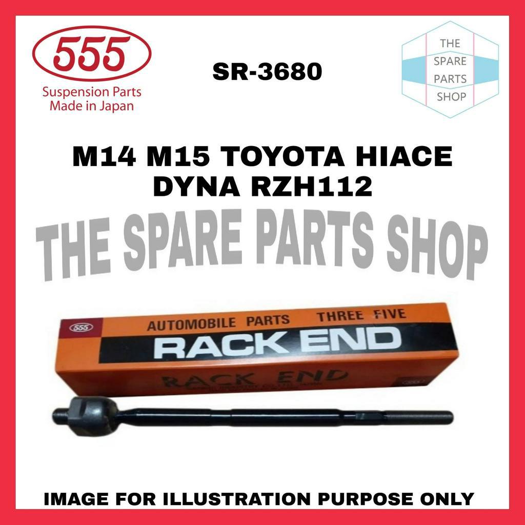 TOYOTA HIACE DYNA RZH112 RACK END BRAND 555 1SET 2PCS (SR-3680 ...