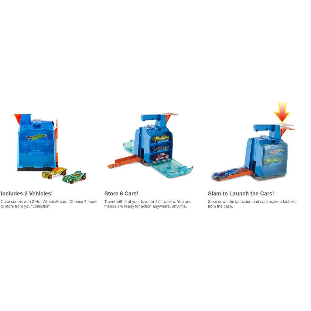 hot wheels launch case