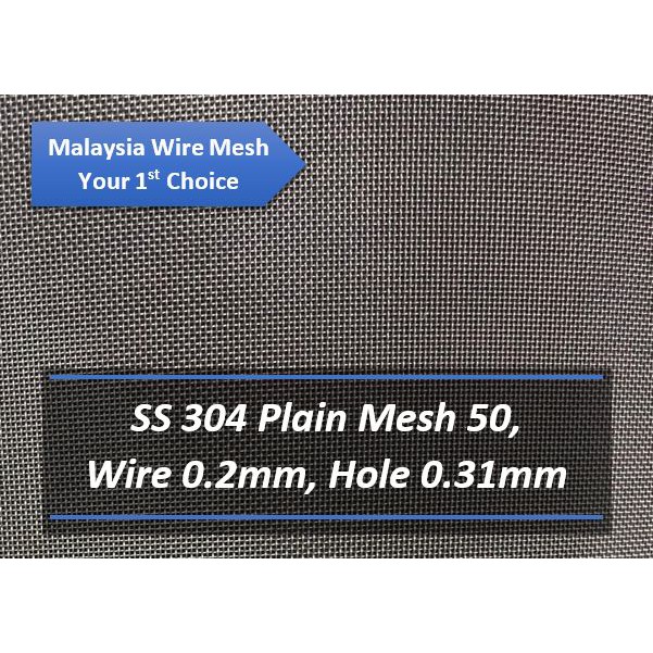 SS304 Stainless Steel Wire Mesh 50 Mosquitoes Netting/Insect Netting Shopee Malaysia