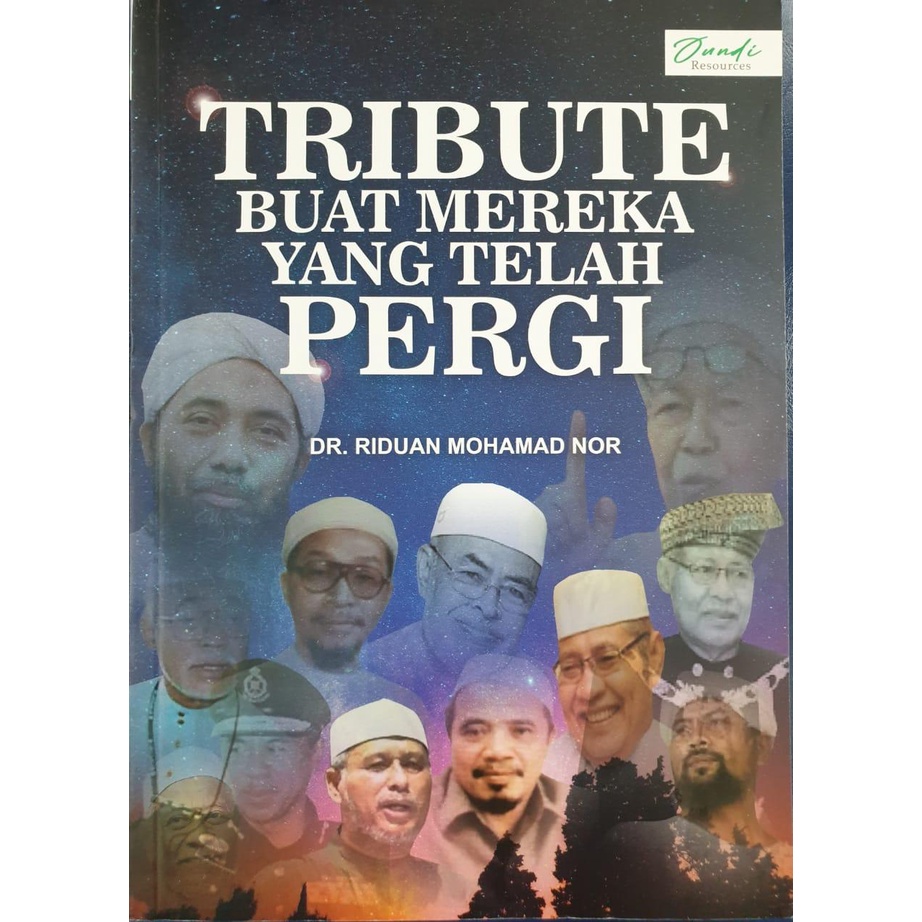 TRIBUTE BUAT MEREKA YANG TELAH PERGI: DR. RIDUAN MOHAMAD NOR