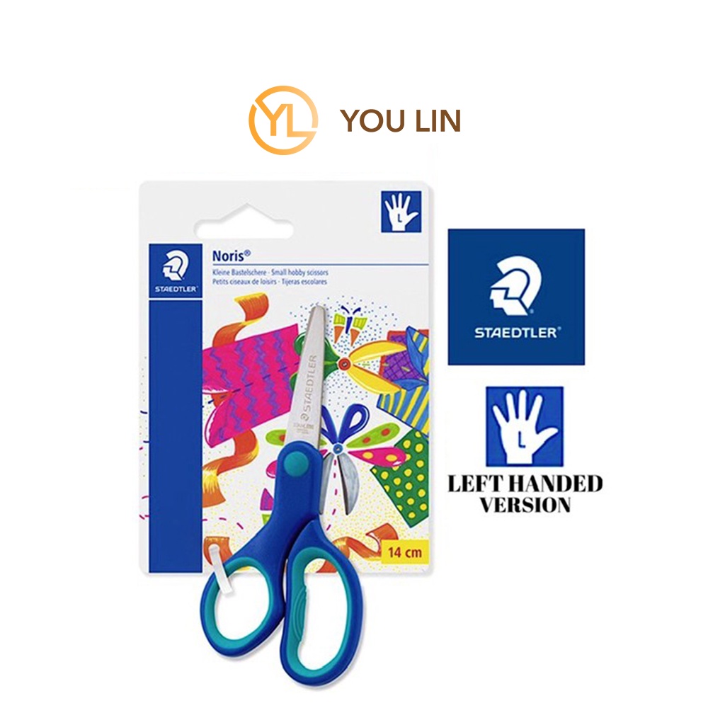 Staedtler Noris 965-14cm Scissors / Gunting for Left-Handed Version ...