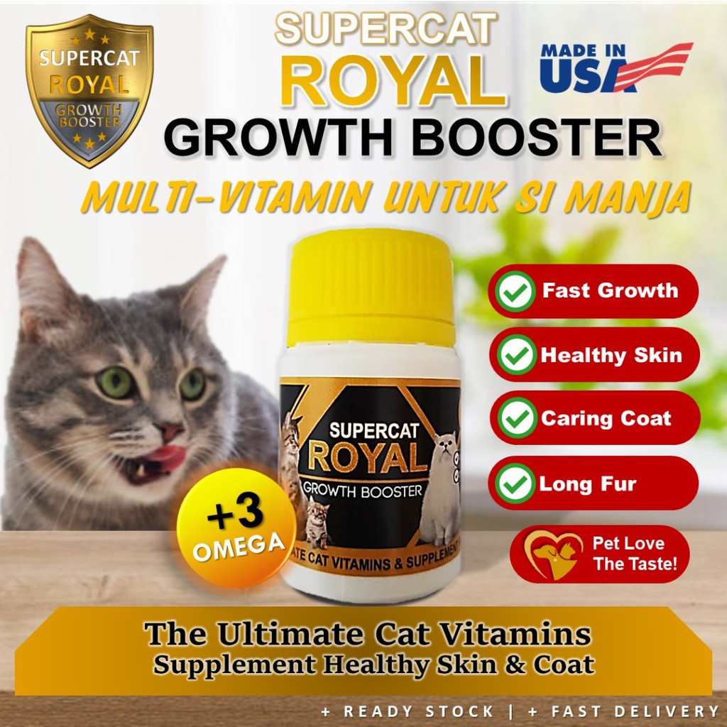 Buy Vit Super Food Royal Booster Kucing viral / Gemuk / gebu 