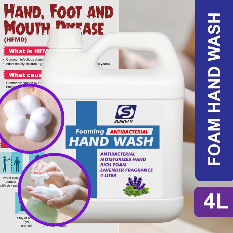 Antibacterial Foam Soap Liquid Hand Wash (Bubble/Foam) Pencuci Tangan