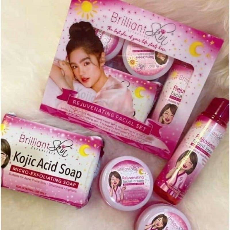 Buy Original Brilliant Skincare Set Rejuvenating 4 In 1 Set Seetracker Malaysia