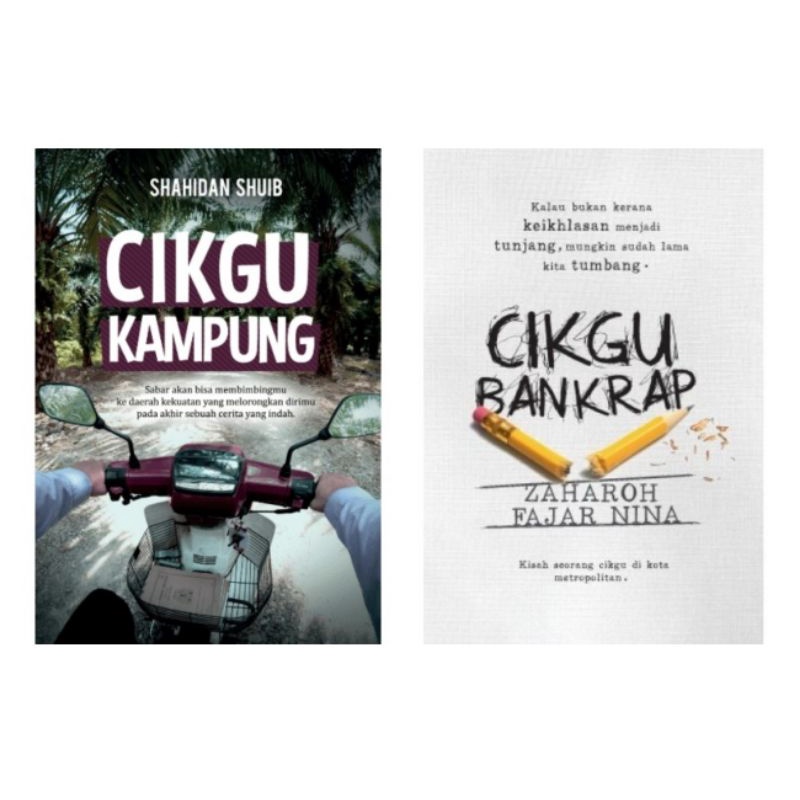 [MR] MUST READ KOMBO CIKGU • Cikgu Kampung – Shahidan Shuib / Cikgu Bankrap –Zaharoh Fajar Nina