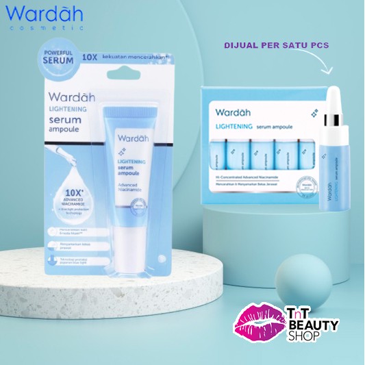 wardah serum lightening ampoule