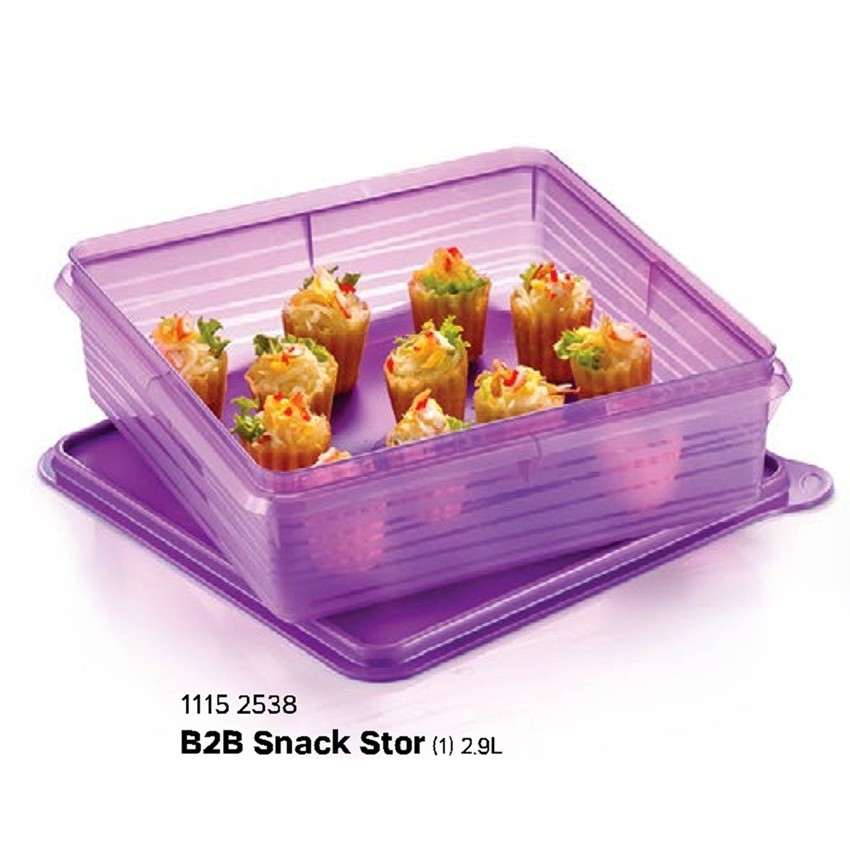 Tupperware B2B Snack Stor (1) 2.9L