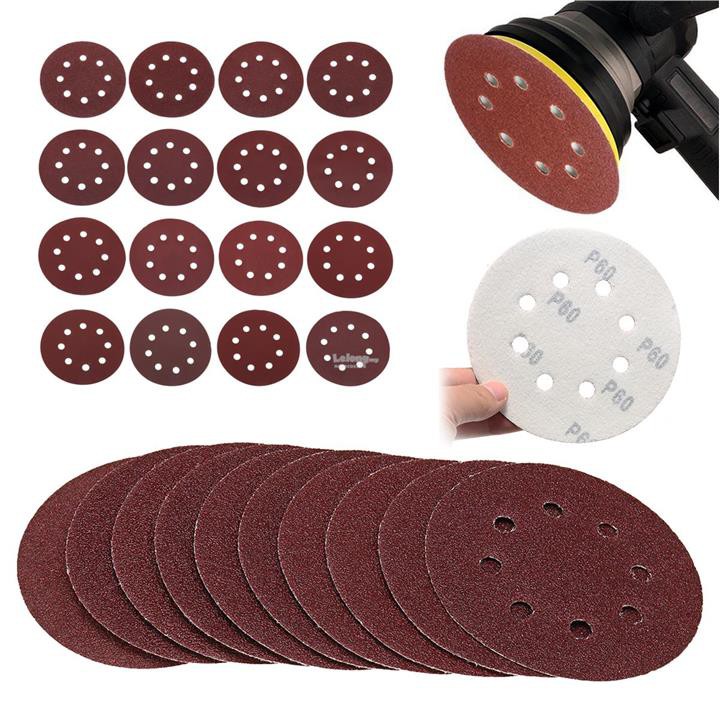 100pcs PSA Sanding Discs 6 Inch X 100 Grit Self Adhesive