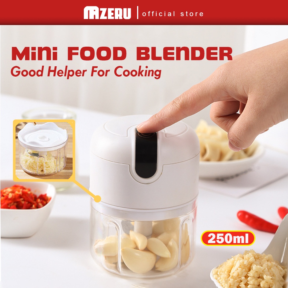 Mazeru - MINI FOOD BLENDER Garlic Chopper Electric Food Chopper ...