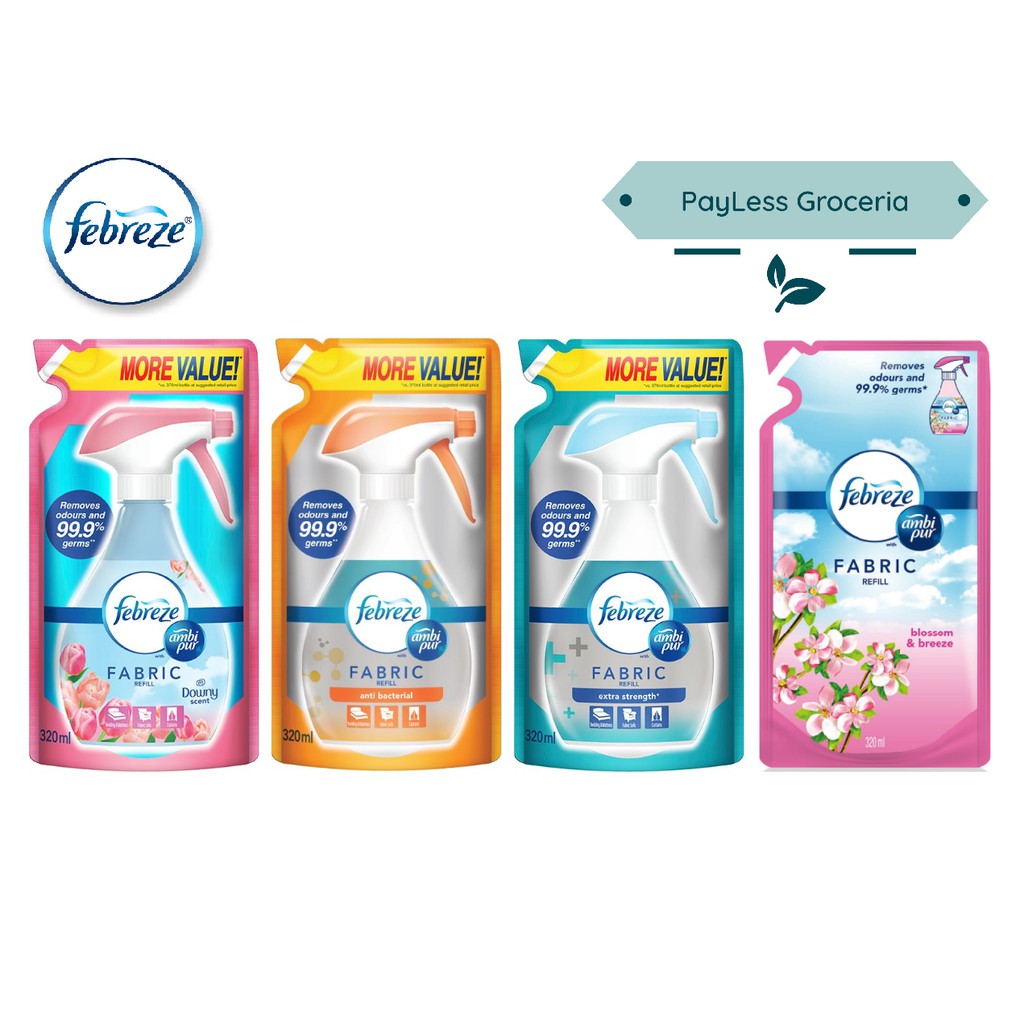 Febreze with Ambi Pur Fabric Refresher Refill 320ml Shopee Malaysia