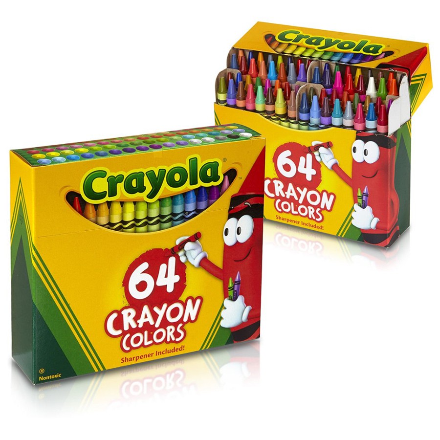 Crayola Crayons 64 Count | Shopee Malaysia