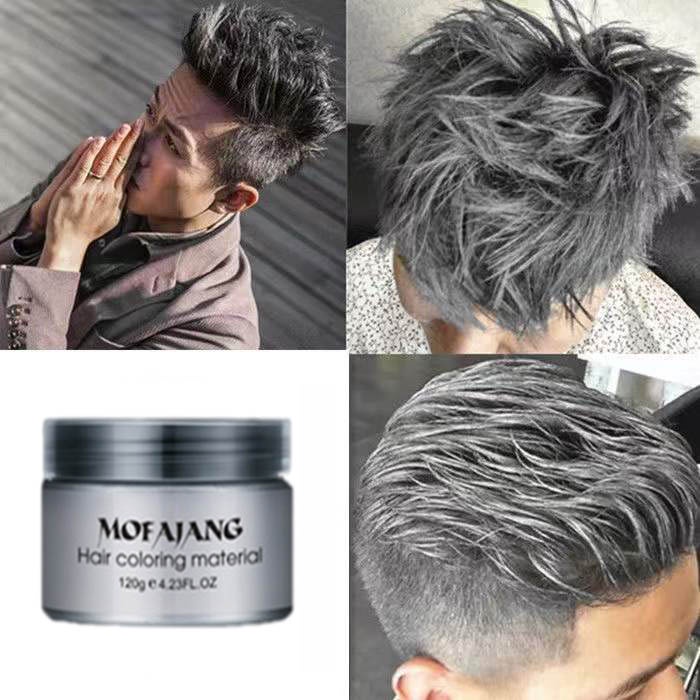 Silver Gray Hair Dye Wax Temporary Hair Styling Wax Hair Color Wax For Men  And Women Lazada Ph | Cnlhq Eelhoe Temporary Hair Wax Granny Gray Colorful  Hair Wax Hair Mud Natural