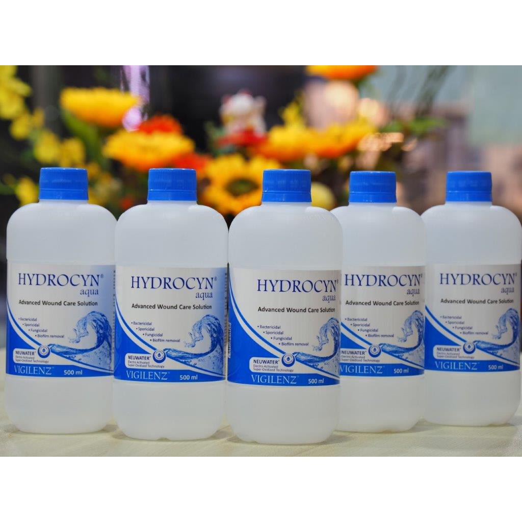 Hydrocyn Aqua Advanced Wound Care Solution 500ml Shopee Malaysia