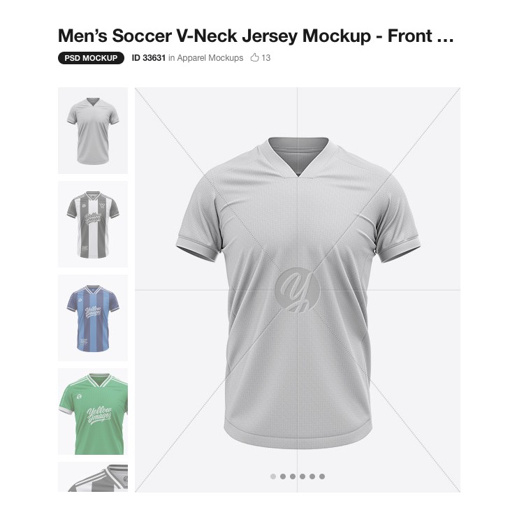 Download Mock Up Baju Futsal - Free Mockups | PSD Template | Design ...