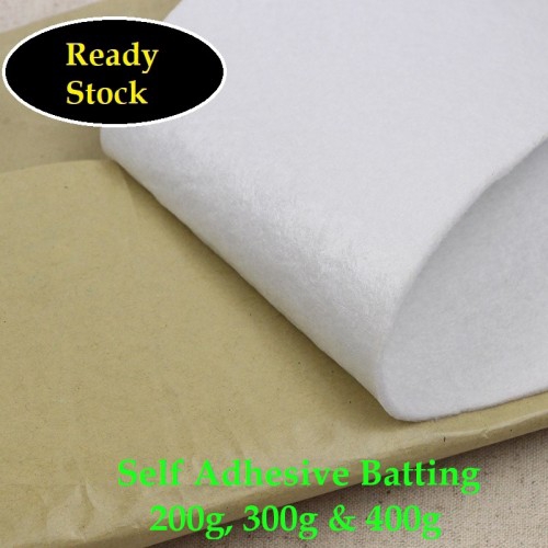 200g / 300g / 400g Sticker Batting / Self Adhesive Batting Shopee