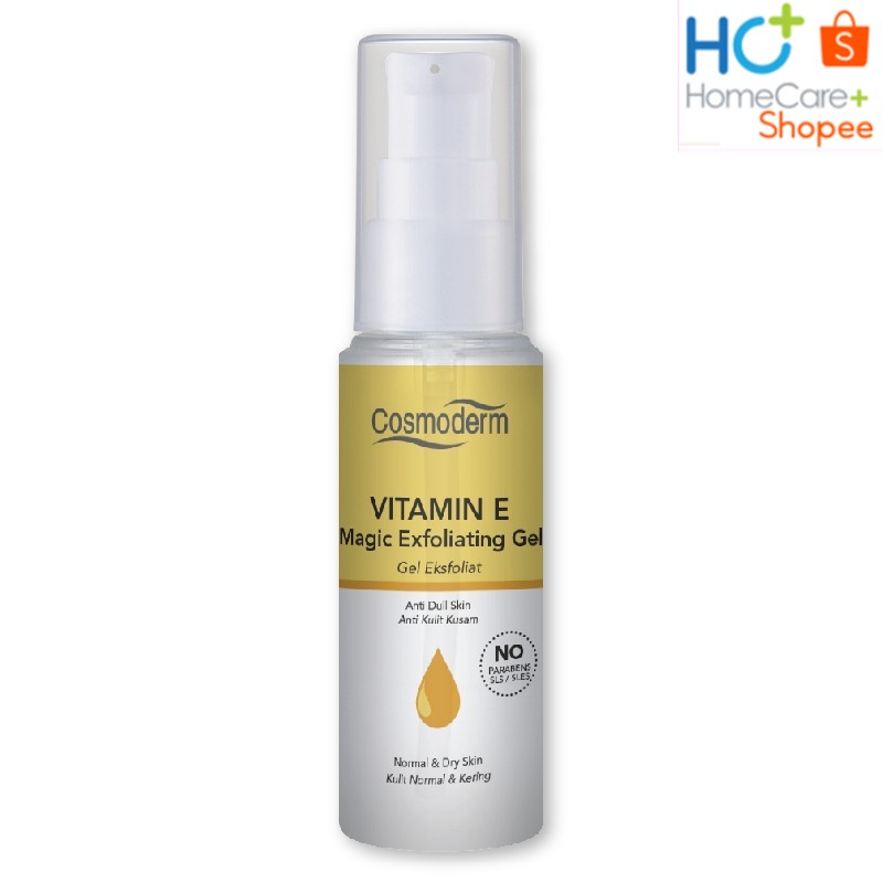 Cosmoderm VITAMIN E Magic Exfoliating Gel (30 ml) **Always New Stock** Shopee Malaysia