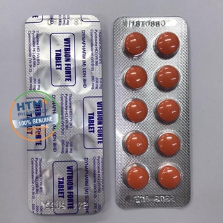 Vitbion Forte Tablets Sakit Urat Kebas Nerve Pain Numb Exp October 25 Shopee Malaysia