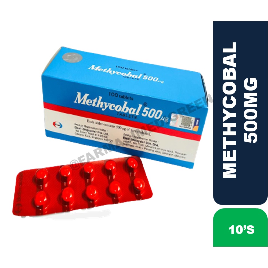 Methycobal 500MG Tablet 10'S (1 STRIP) | Shopee Malaysia