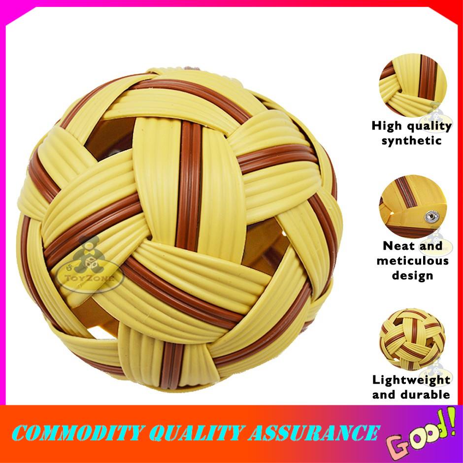 Takraw Sepak Raga Ball Bola Sepak Takraw Sepak Raga Light Weight Durable High Quality Synthetic Waterproof Shopee Malaysia