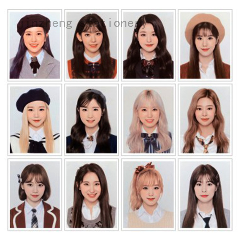 New 30pcs Set Kpop Izone Girls Team Album La Vie En Rose Photo Card Pvc Cards Self Made Lomo Card Photocard Stationery Set Shopee Malaysia