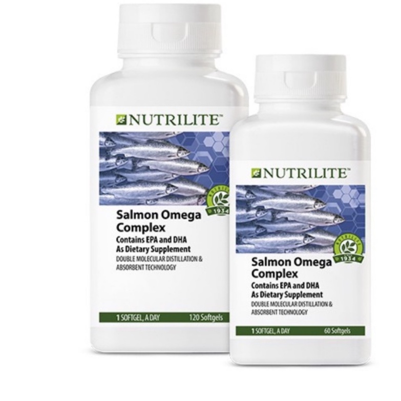 Amway Nutrilite Salmon Omega Complex Oil ( 60 / 120 Sg ) | Shopee Malaysia