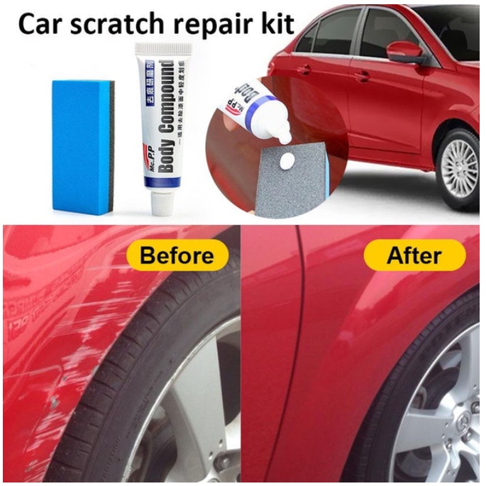 POLISH BUANG CALAR 15g Body Compound Scratch Repair Agent Car Scratch ...