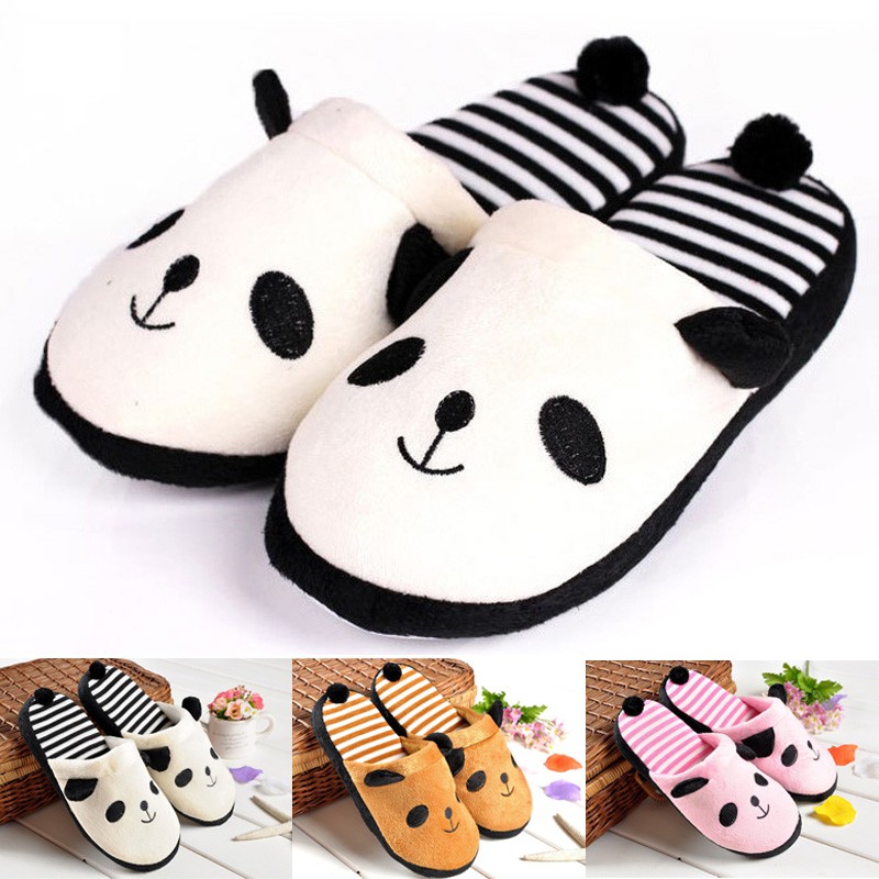cute panda slippers