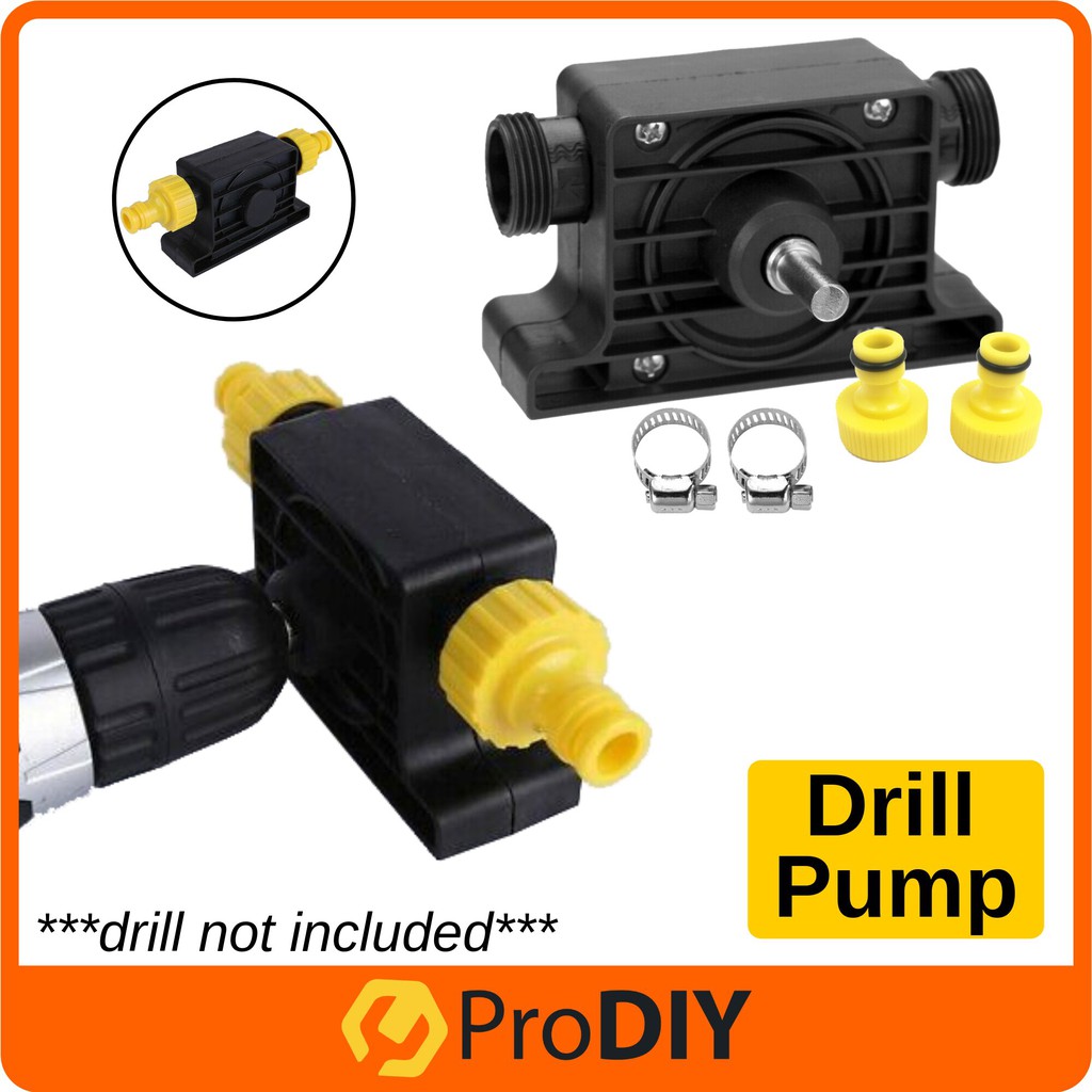 High Efficiency Portable Plastic SelfPriming Drill Pump Transfer Pump