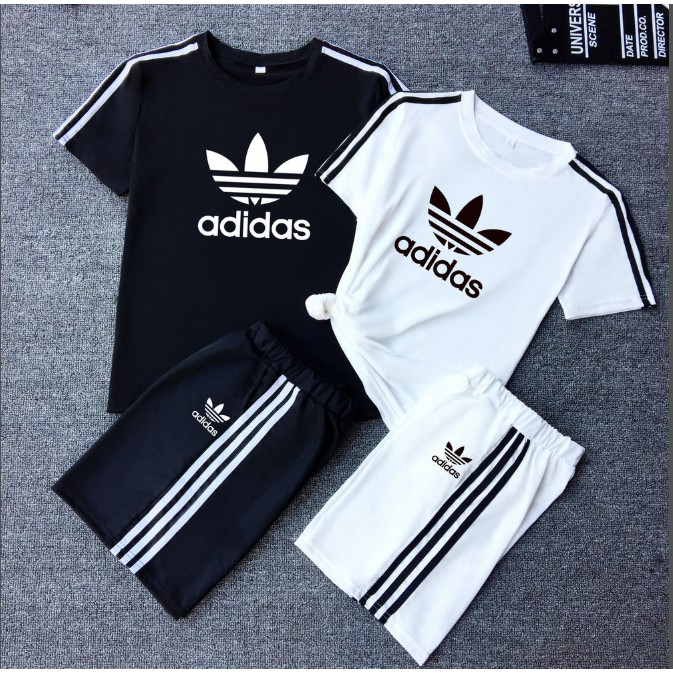 Adidas short-sleeved shorts suit 