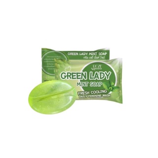 Green Lady Mint Soap Daily Feminine Wash By ROZE Essence