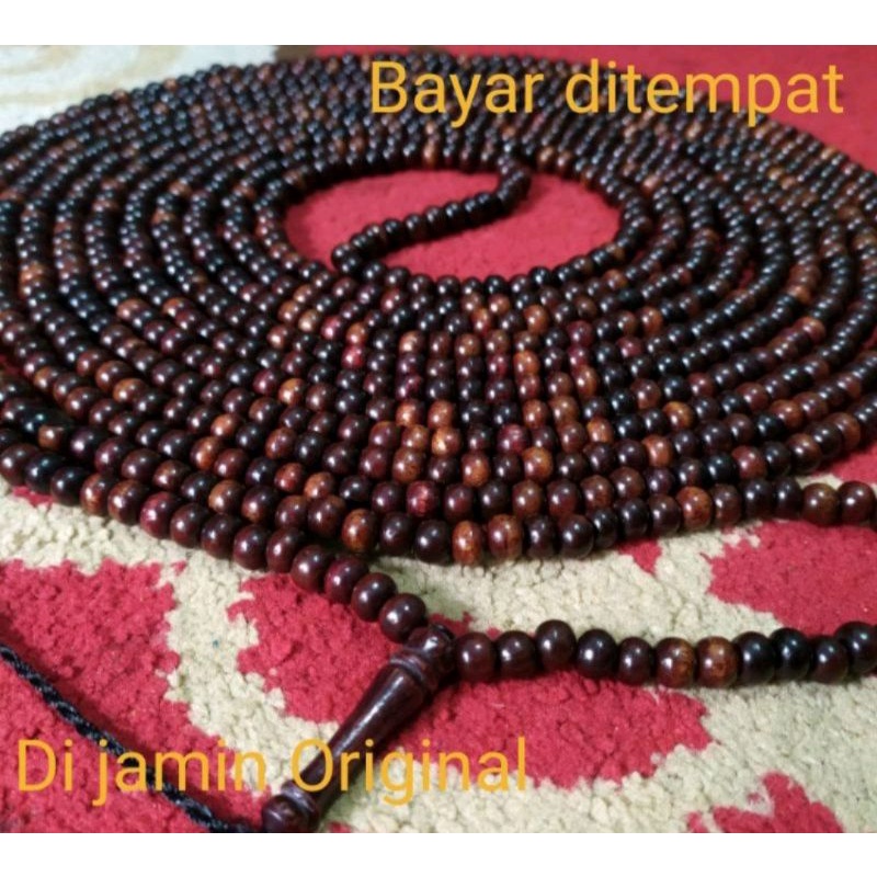 KAYU Tasbih Contents 1000 Pieces Of Wooden tasbih As High As 1000 Pieces Of tasbih 1000 Grains