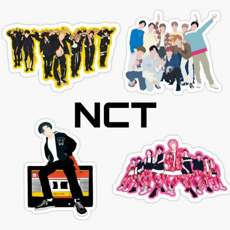 NCT Sticker Printed Journal Art nct dream nct 127