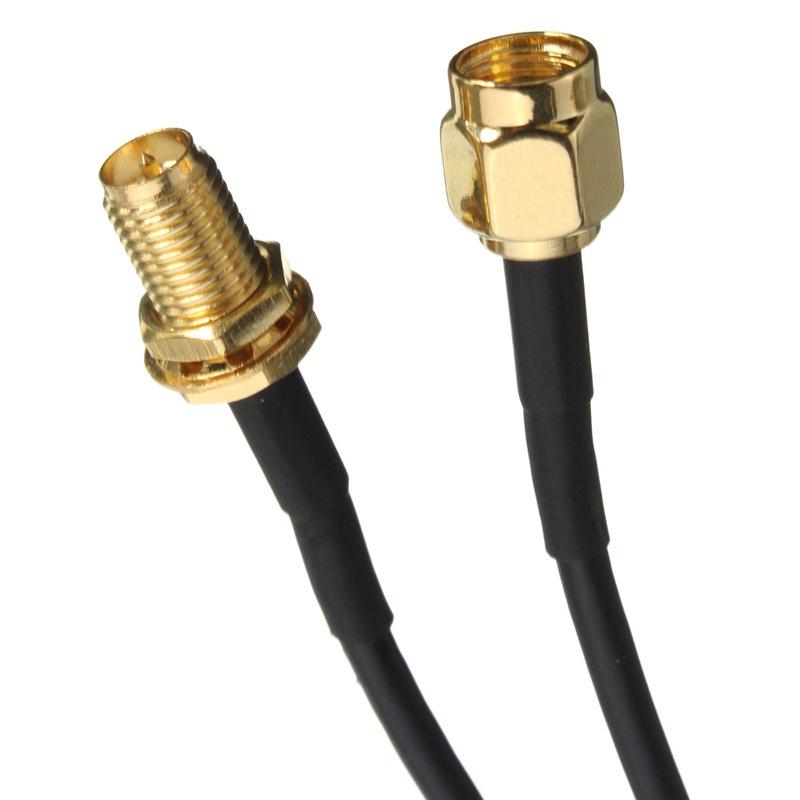 New 10m 33ft Rp Sma Male To Rp Sma Female Extension Cable Antenna Rg174 N Shopee Malaysia 3596