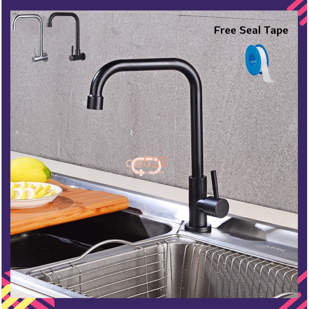 Kitchen Faucet Flexible Tap SUS304 Stainless Steel PremiumQuality Water