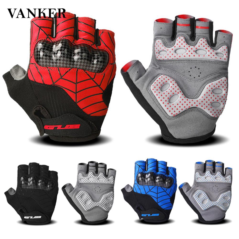 Cycling Gloves Half Finger Glove Breathable Outdoor Sports 1 Pair