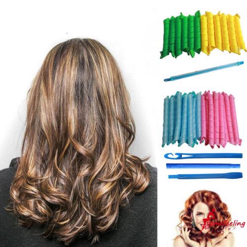 Sf Magic Long Hair Curler Diy 18pcs Leverage Curlers Curl Formers