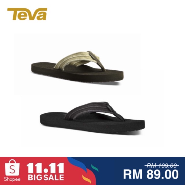 teva mush 11 flip flops