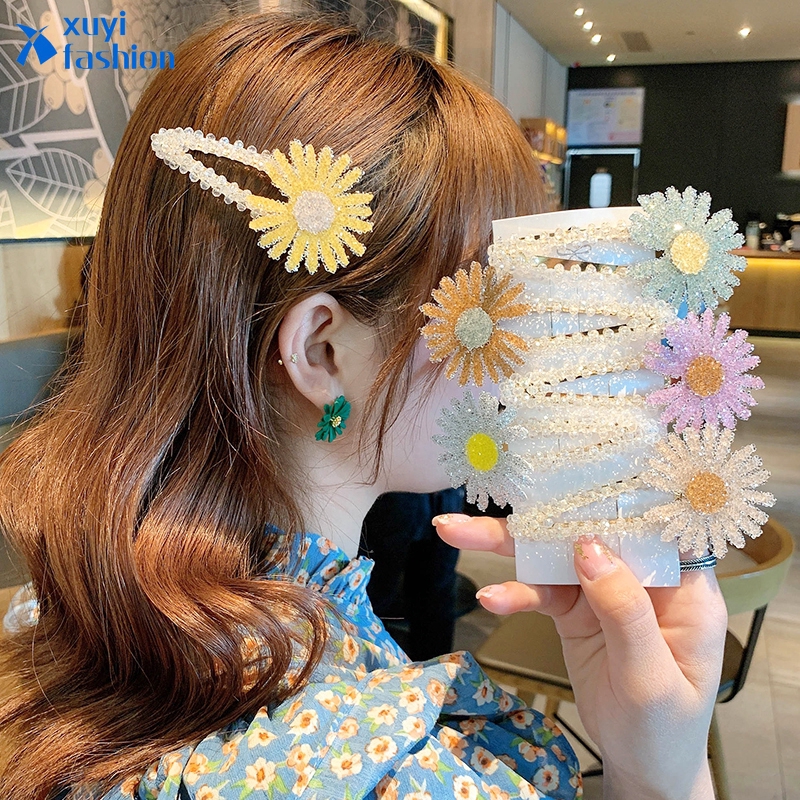 daisy flower hair accessories