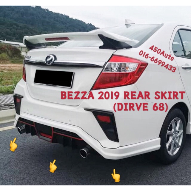 PERODUA BEZZA 2019 2020 DRIVE 68 D68 bodykit body kit 