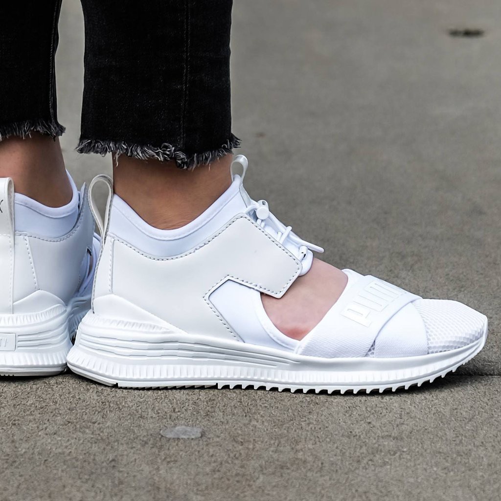 puma fenty avid white