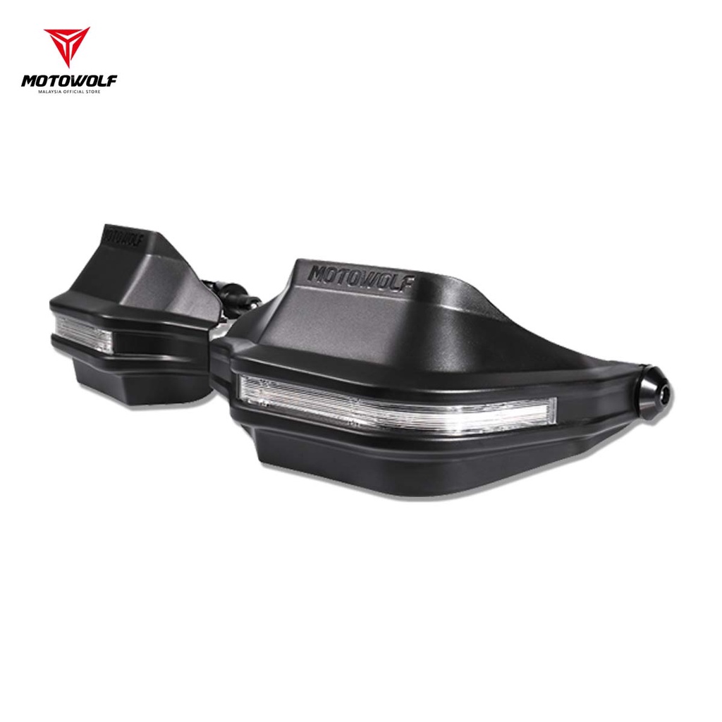 MOTOWOLF Motorcycle Universal LED Handguard MDL3702 Shopee Malaysia
