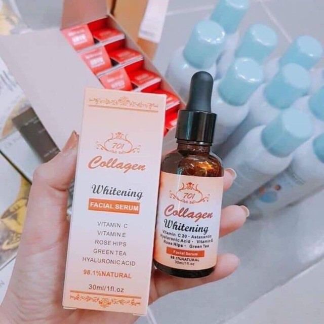 collagen whitening facial serum
