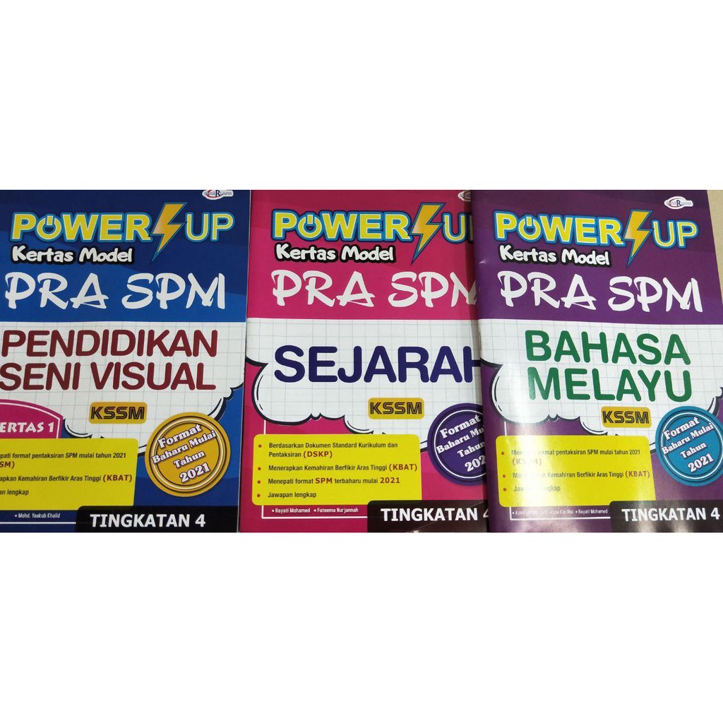 Power Up Kertas Model Pra Spm Tingkatan 4 Shopee Malaysia