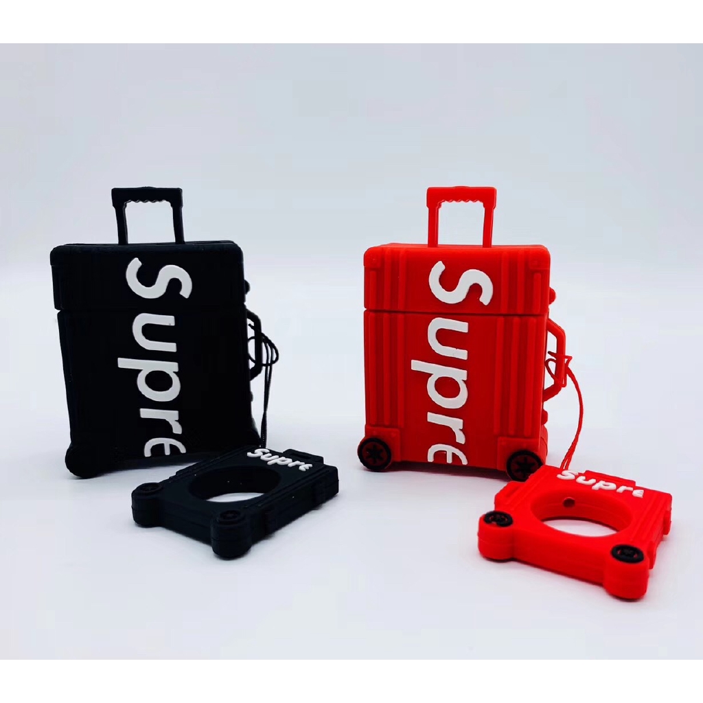 supreme suitcase airpod case