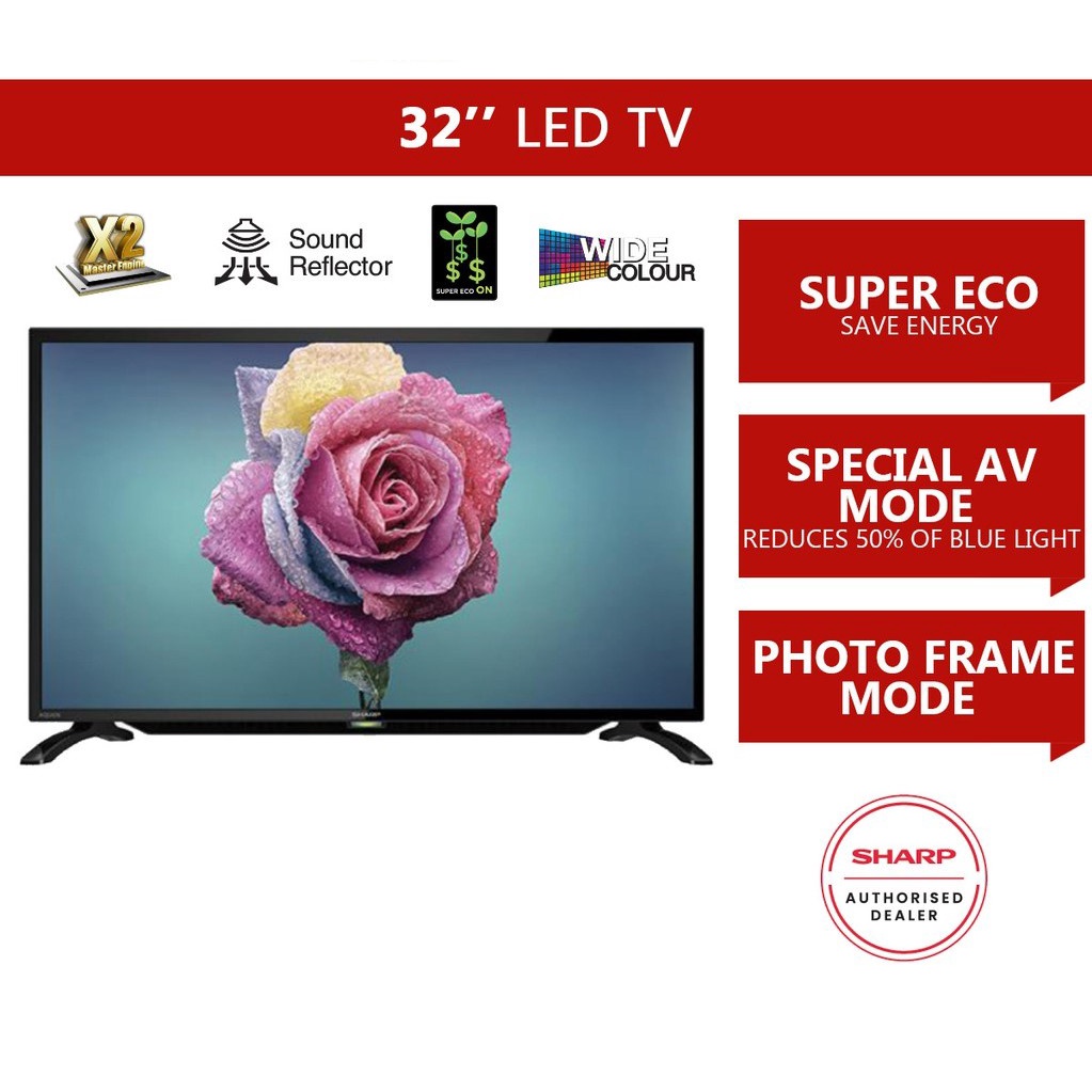 SHARP TV LED 32" 42" 50" 60" LOAN KEDAI AVAILABLE KUCHINGSAMARAHAN