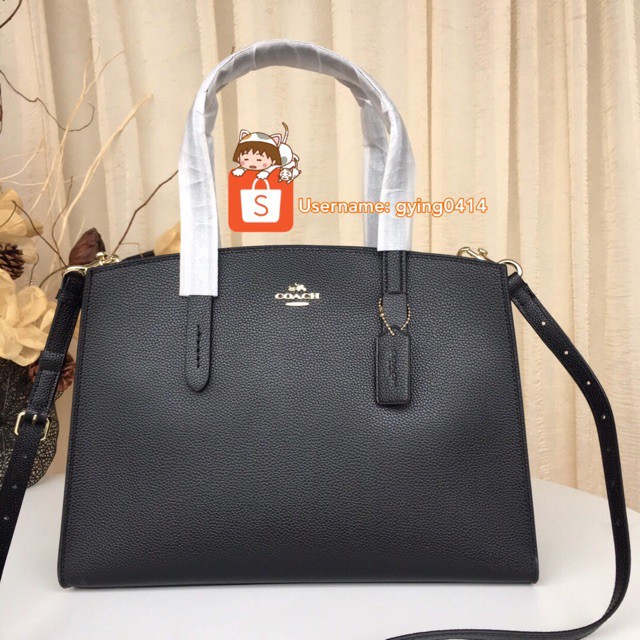 coach black bag