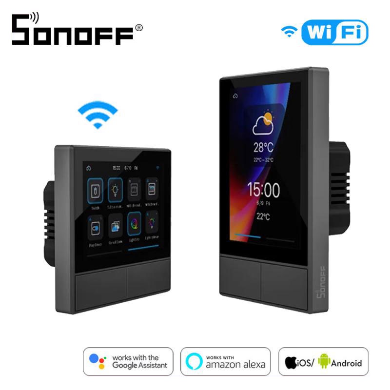 Sonoff NSPanel US EU Center Control Panel Smart Switch HMI Touch Screen ...