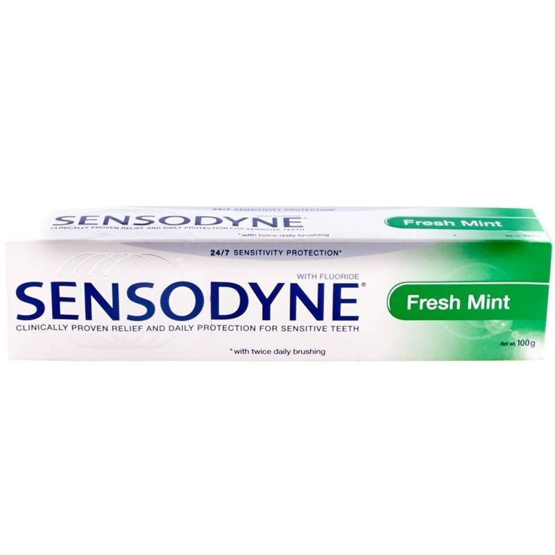 Sensodyne Toothpaste Fresh Mint Hijau (100g) | Shopee Malaysia