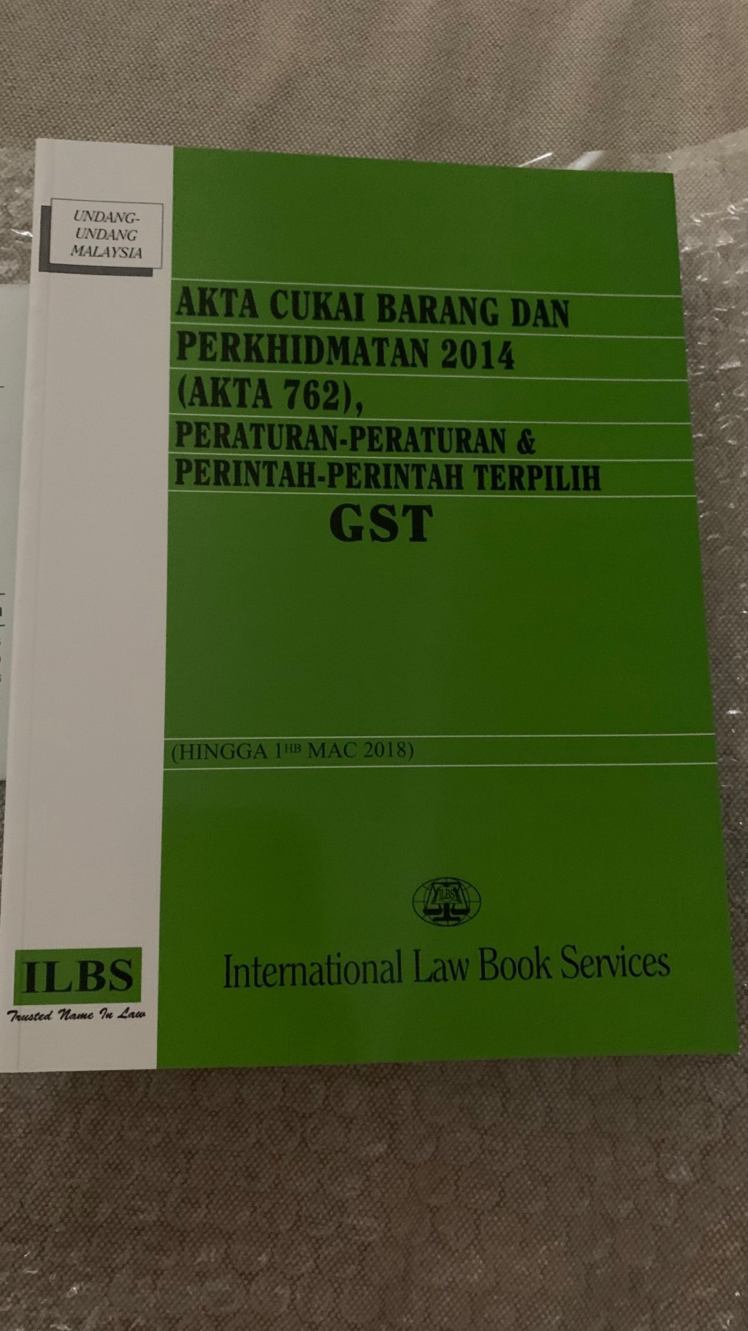 Akta Cukai Barang Dan Perkhidmatan 2014 - englshpolo