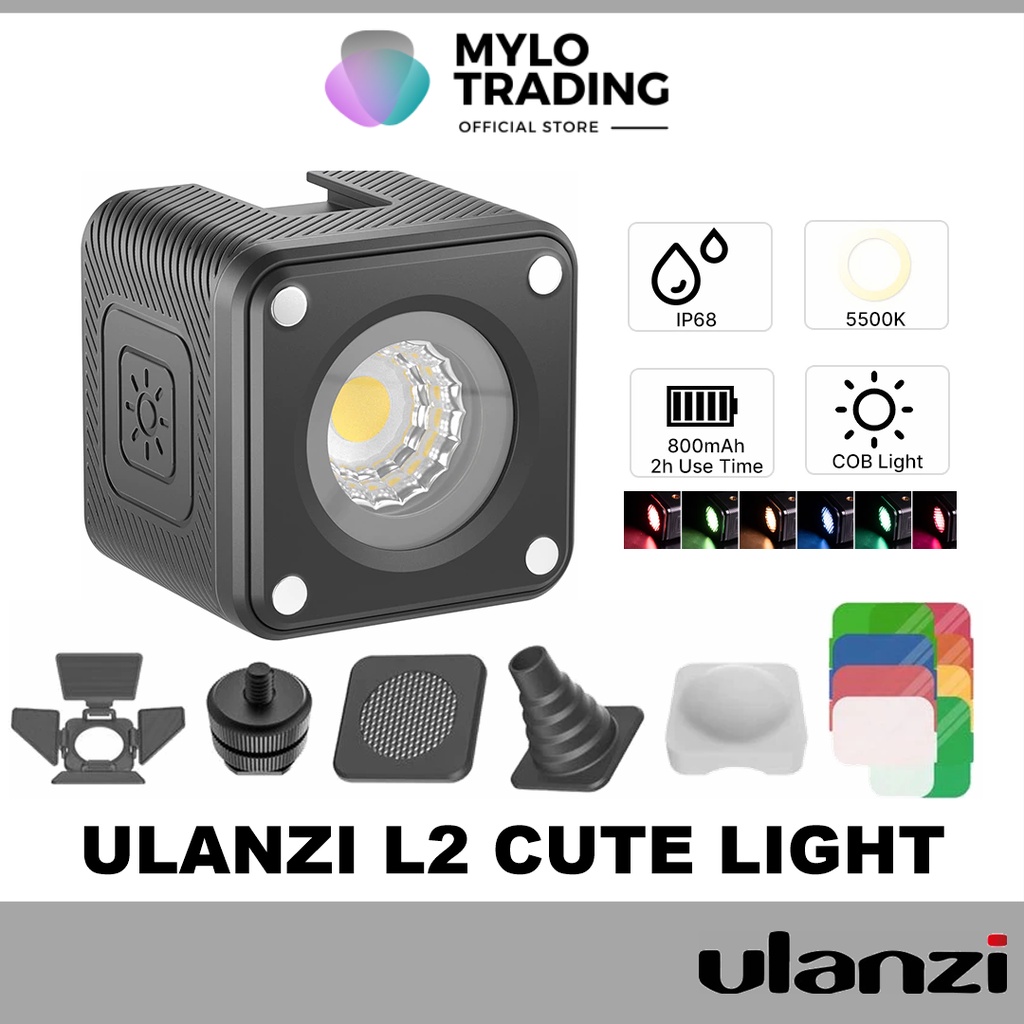 W49 Ulanzi Mini LED Light Video Photography Vlog Fill Lighting for Phone DSL